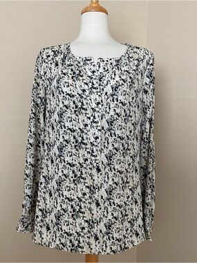 Cabi #3094 Popover Blouse Multicolor Lightweight Size M